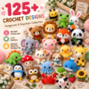 125-plus-crochet-patterns-keychain-amigurumi