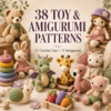 38_toy_amigurumi_crochet_patterns