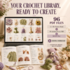 96_pdf_files_digital_crochet_download
