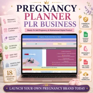 plr_mrr_pregnancy_planner_spreadsheet_template_to_sell_and_earn_money