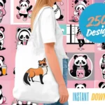 250+_teddy_bear_cat_frog_girl_designs_for_printing
