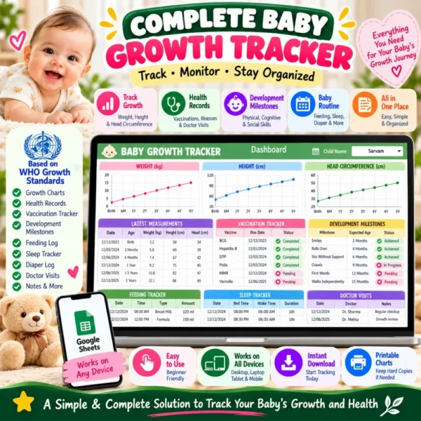 Complete Baby Growth Tracker