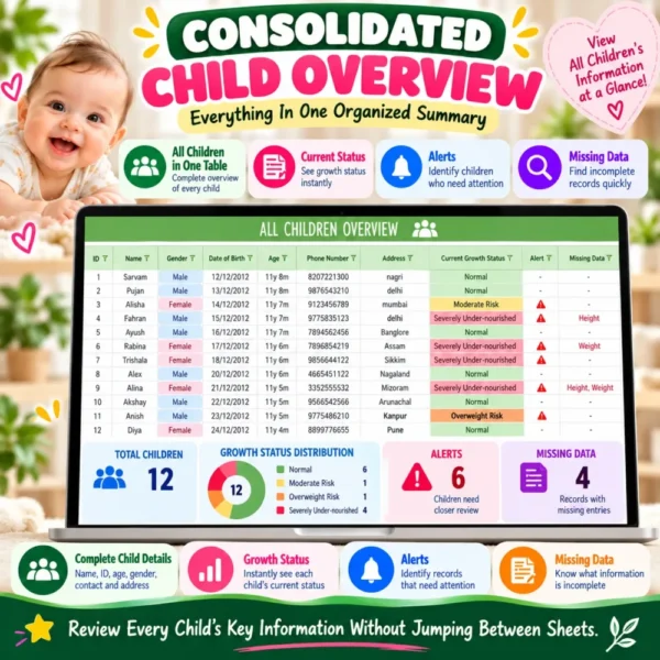 Consolidated Child Overview Dashboard