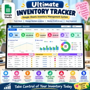 Ultimate Google Sheets Inventory Tracker