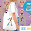 anime_style_graphic_design_for_printing_bag
