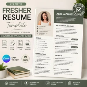 ats-tested-fresher-resume-template-complete-job-application-bundle