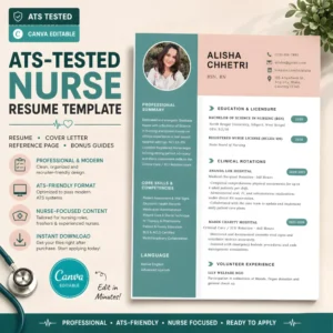 ats-tested-nurse-resume-template-modern-editable