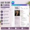 canva-editable-professional-resume-template