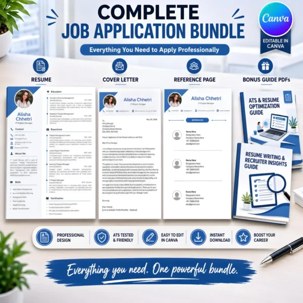 complete-job-application-bundle-resume-cover-letter-reference