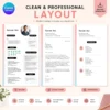 editable-resume-cover-letter-references-professional-layout