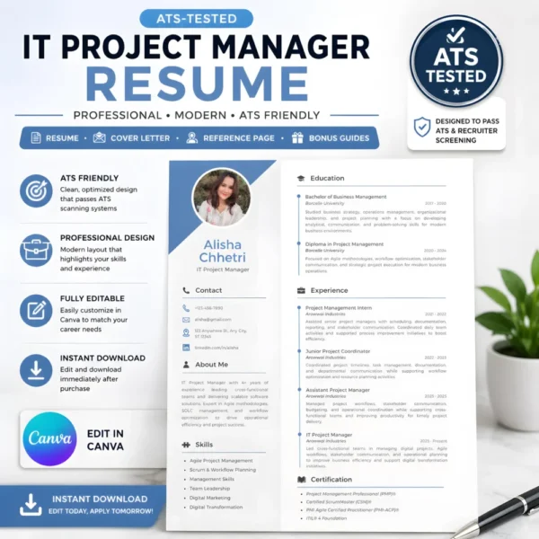 modern-ats-friendly-project-manager-resume-template