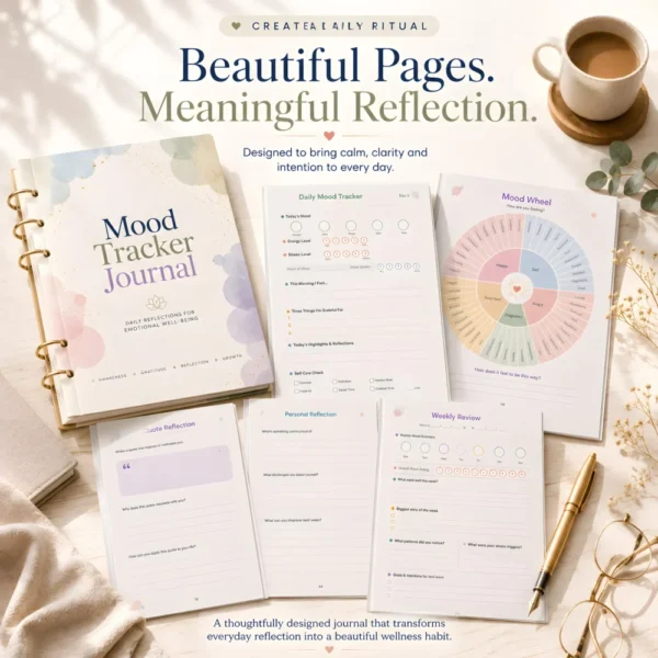 mood-tracker-journal-reflection-pages-daily-weekly