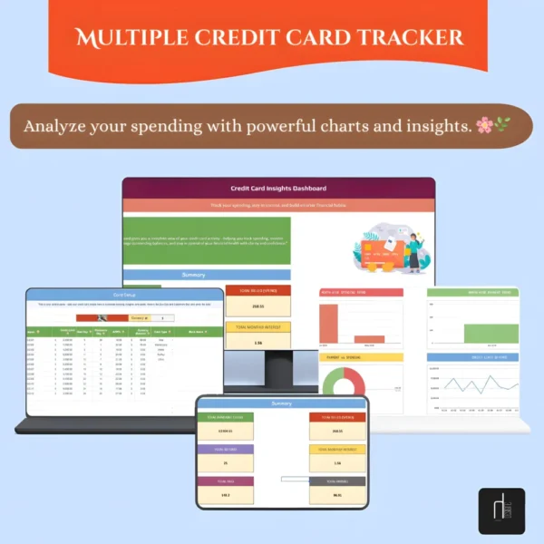 multiple-credit-card-insights-dashboard-tracker