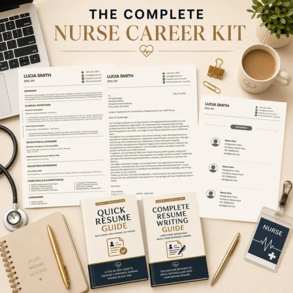 nurse-career-kit-comprehensive-resume-guides