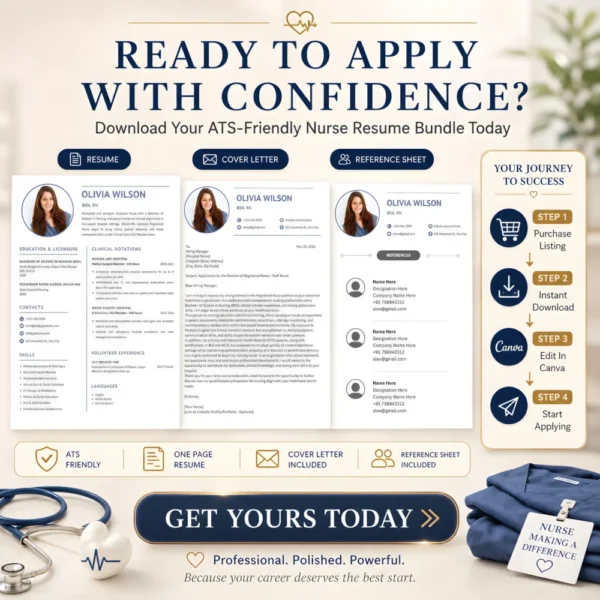 nurse-resume-bundle-ats-friendly-template