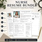 nurse-resume-bundle-professional-ats-friendly-template