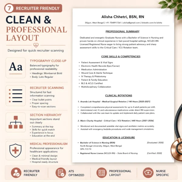 nurse-resume-template-professional-layout-recruiter-friendly