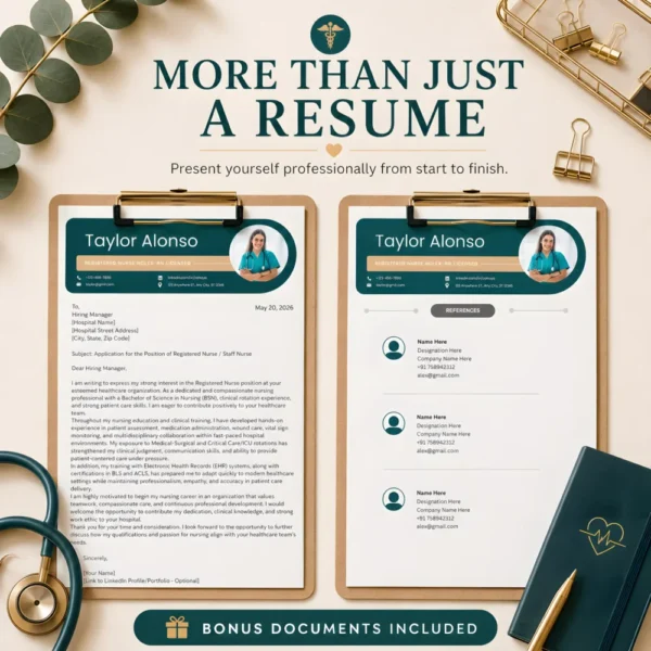 nurse-resume-template-professional-presentation