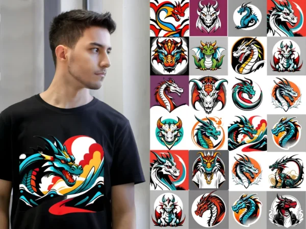 pod_dragon_graphic_design_for_tshirt_hoodies_printing