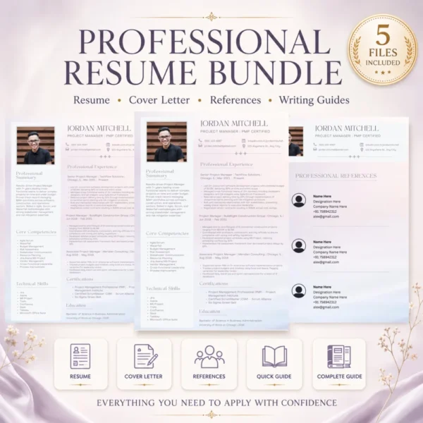 professional-resume-bundle-comprehensive-guide-includes-references