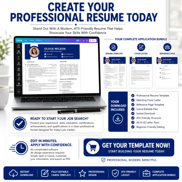 professional-resume-template-modern-canvas-editable-bundle