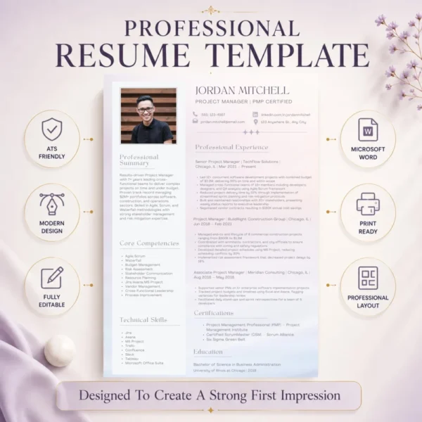 professional-resume-template-modern-layout-customizable-design
