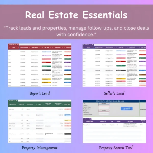 real-estate-essentials-leads-management-dashboard