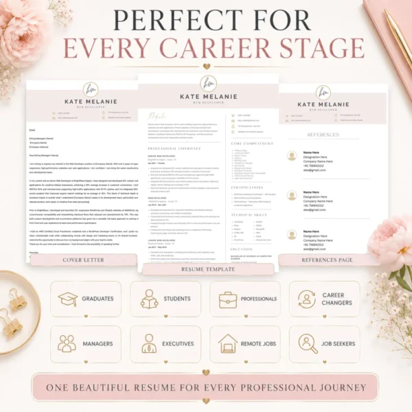 resume-template-every-career-stage-unique-design