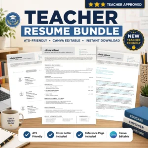 teacher-resume-bundle-instant-download-canvas-editable