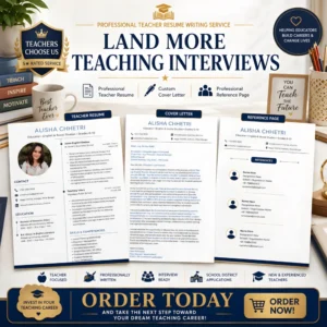 teacher-resume-cover-letter-reference-page-complete-package