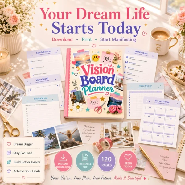 vision-board-planner-dream-life-manifestation-journal