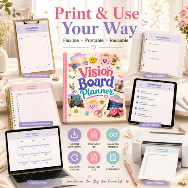 vision-board-planner-flexible-printable-reusable